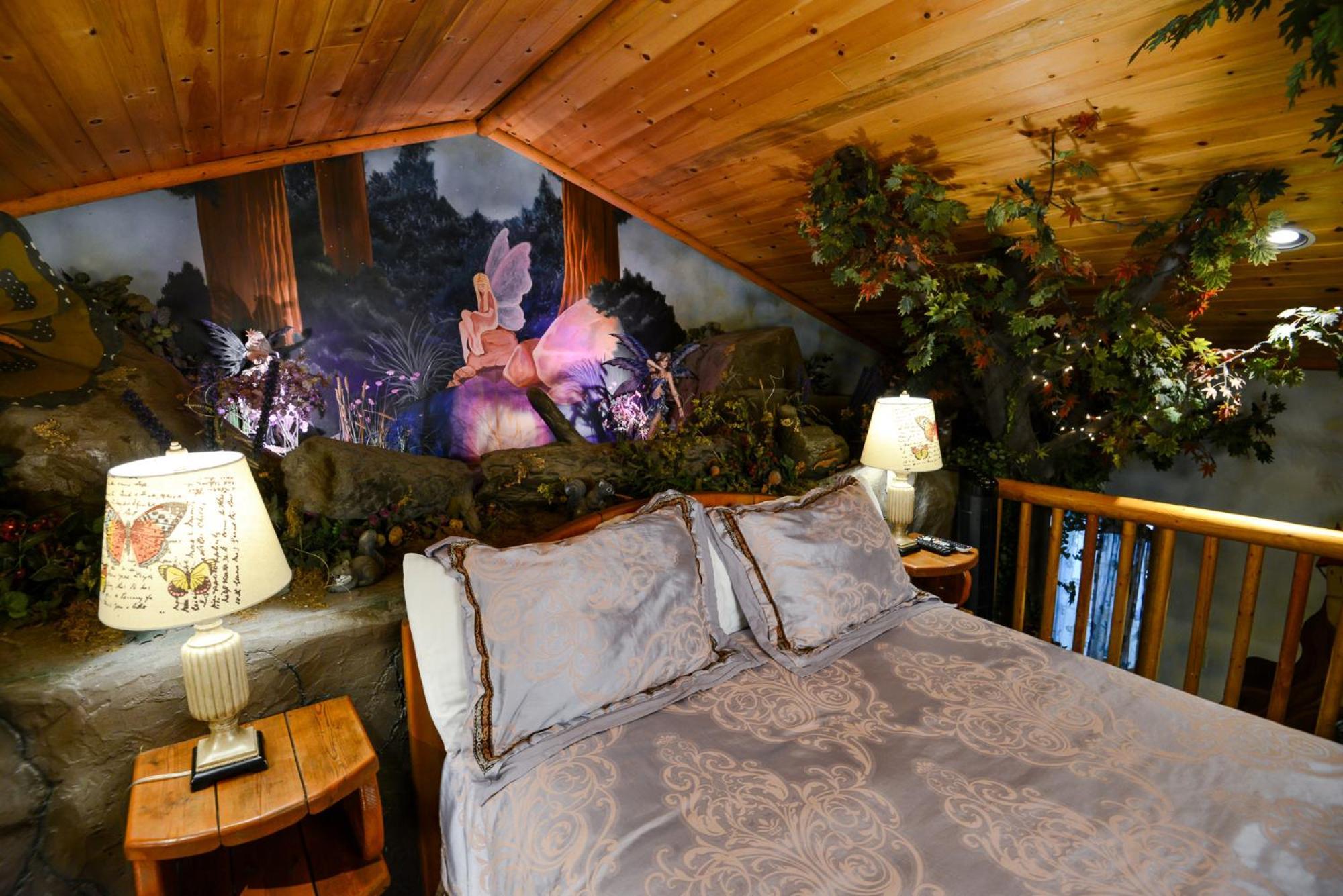 Castle Wood Theme Cottages- Couples Only Big Bear Lake Bagian luar foto