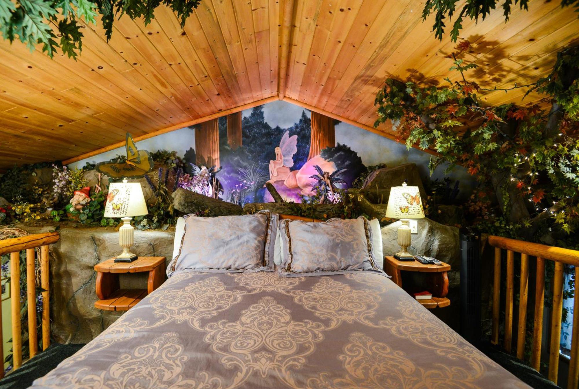 Castle Wood Theme Cottages- Couples Only Big Bear Lake Bagian luar foto